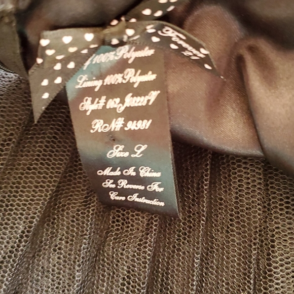 Forever 21 black spaghetti strap dress. - Picture 7 of 8